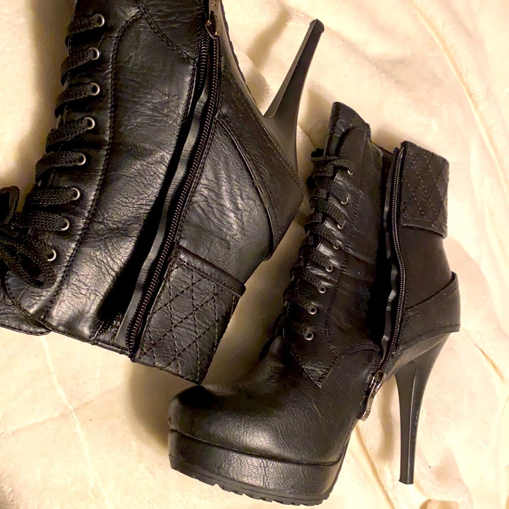 Black boots